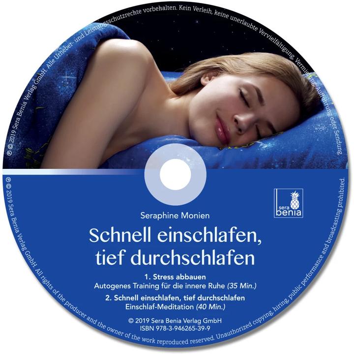Produktbild Monien:Schnell einschlafen, tief durchs (Deutsch, Sera Benia Verlag GmbH, Seraphine Monien, 2019)