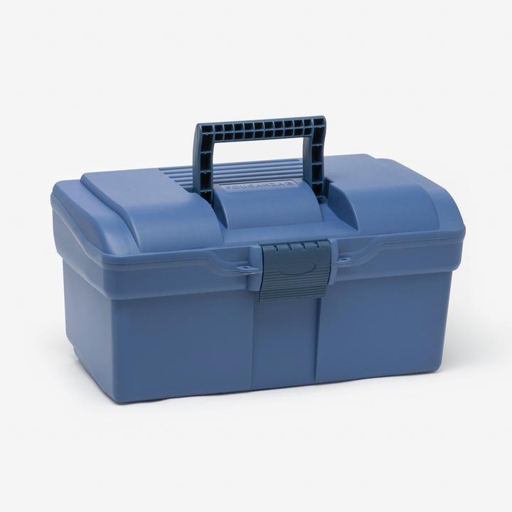 Image du produit Fouganza Mallette de pansage équitation 300 bleu/bleu nuit