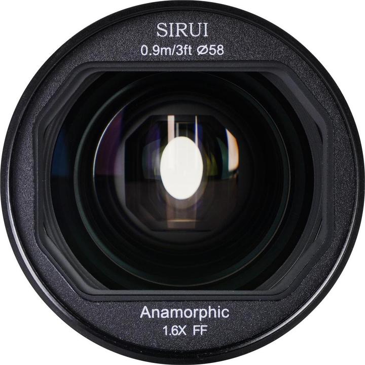 Image du produit Sirui Saturn 35mm T2.9 1.6x Objectif plein format en carbone anamorphique Sony E Mount E35N (Sony E, Plein format)