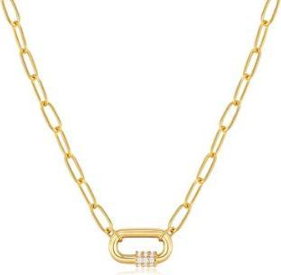 Immagine prodotto Ania Haie Collana con smalto rosa neon in argento 925 (Smalto, Argento 925, 40 cm)