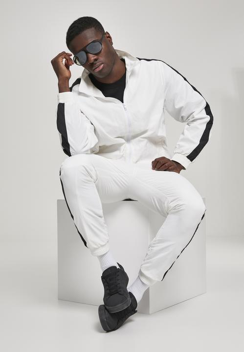 Image du produit Urban Classics Striped Sleeve Crinkle Track Jacket (XXL)