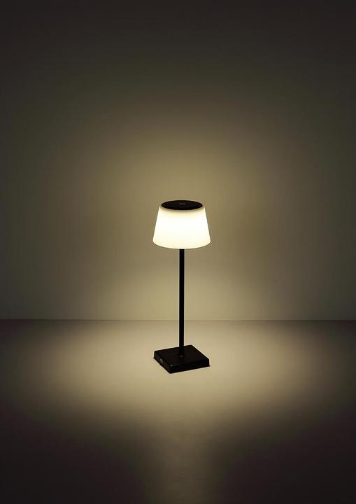 Produktbild Globo Tischleuchte Moana schwarz matt LED (200 lm)