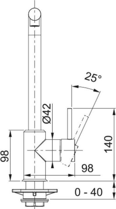 Produktbild Franke Tap Sirius L Side Pull-Out Hp Chr