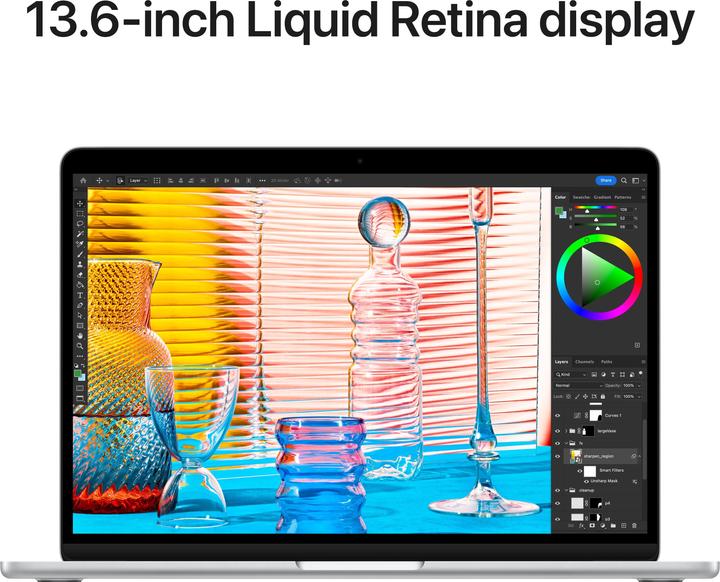 Image du produit Apple MacBook Air – 2022 (13.60", M2, 16 Go, 256 Go, DE)
