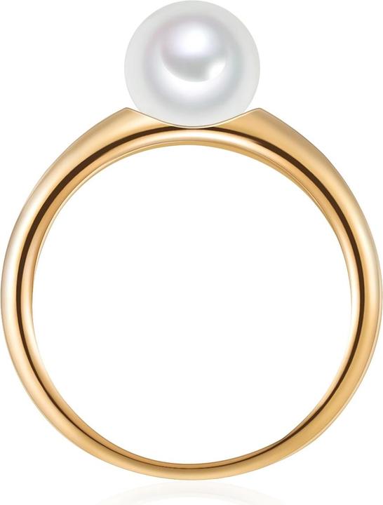 Image du produit Valero Pearls Femme argent sterling perle d'eau douce de culture or jaune - 11922 (50, Argent 925)