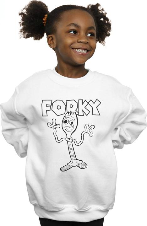 Produktbild Disney Toy Story 4 Forky Sweatshirt Mädchen (152, 158)