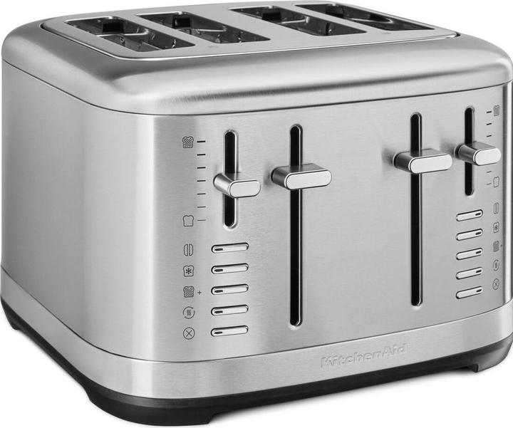 Immagine prodotto KitchenAid 5KMT4109ESX tostapane manuale a 4 fette in acciaio inox (Spina UE)