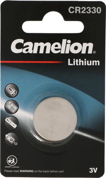 Produktbild Camelion CR2330 Lithium Batterie 625mAh, Abmessungen 23x3mm (1 Stk., CR2330, 265 mAh)
