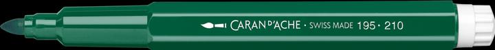 Actual product image Caran d'Ache Swisscolor Maxi Fasermaler (Green, 1 x)