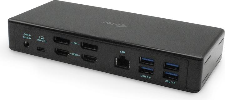 Actual product image i-tec Quattro Display (USB-C, 6 Ports)