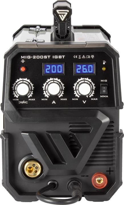 Image du produit Stahlwerk Machine à souder MIG MAG 200 ST IGBT gaz de protection avec 200 ampères MMA E-Hand