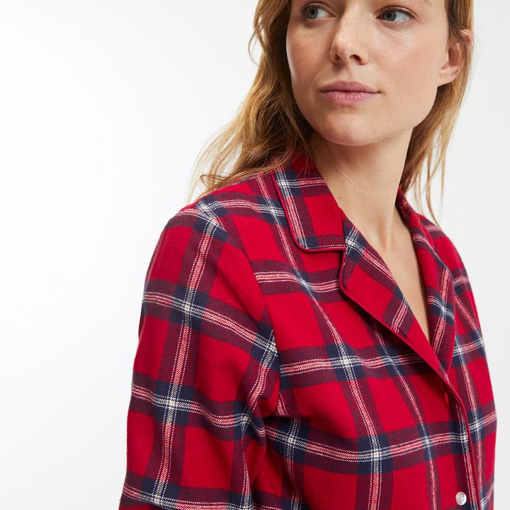 Produktbild La Redoute Collections Pyjama aus kariertem Flanell (44)