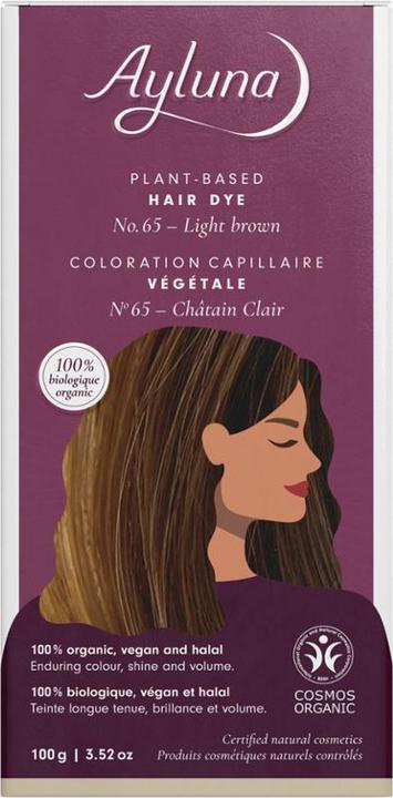 Actual product image Ayluna Plant hair colour light brown (Tan)