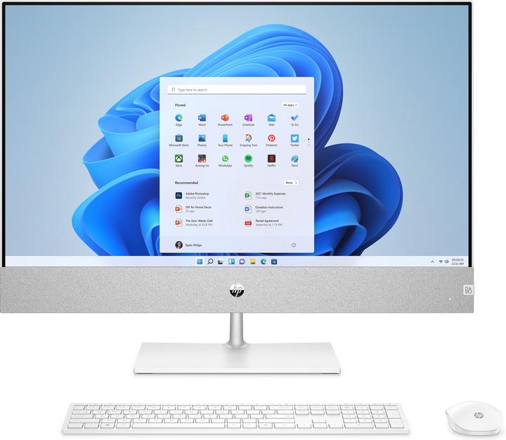 HP Pavilion 27-ca1008ng All-in-One-PC 68,6 cm (27 Zoll) (Intel® Core™ i7-12700T, 16GB RAM, 1TB SSD (Intel Core i7-12700T, 16 GB, 1000 GB, GeForce RTX 3050)