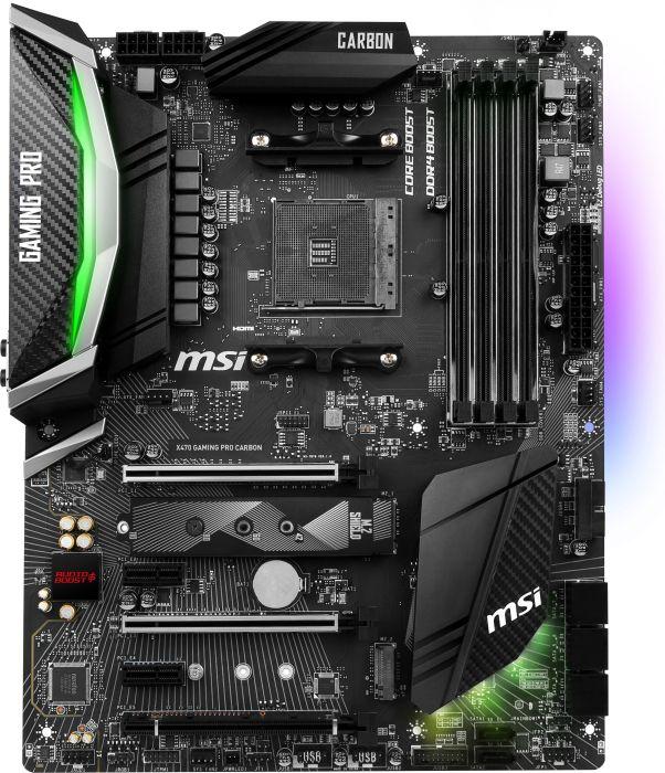MSI X470 Gaming Pro Carbon (AM4, AMD X470, ATX)
