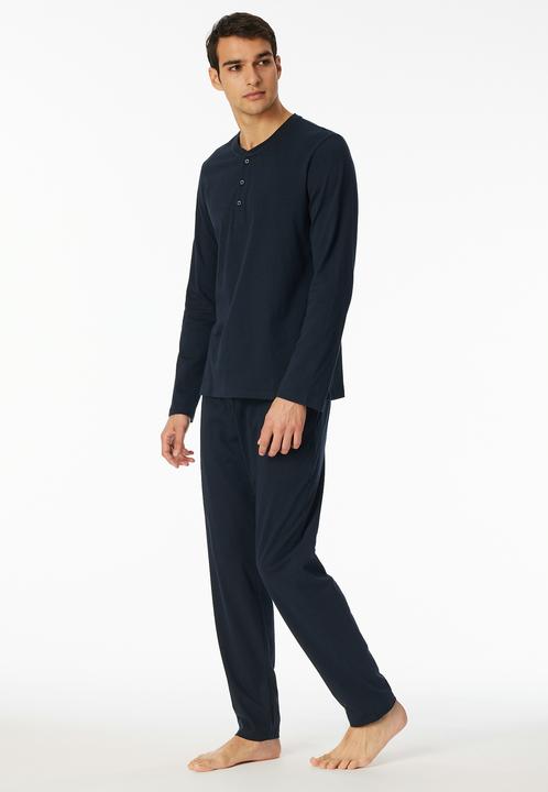 Produktbild Schiesser Langarmshirt Knopfleiste (56)