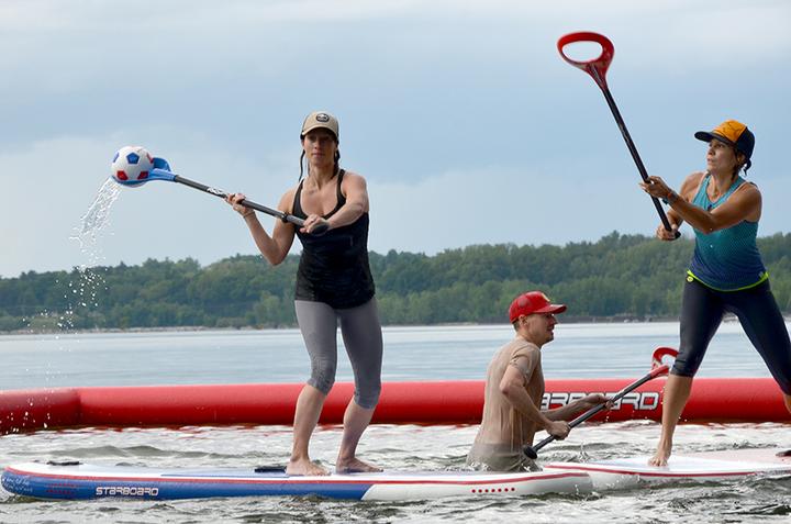 Produktbild Starboard SUP Polo Paddle Blau (2-piece)