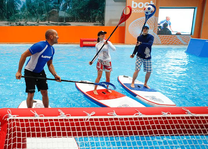 Produktbild Starboard SUP Polo Paddle Blau (2-piece)