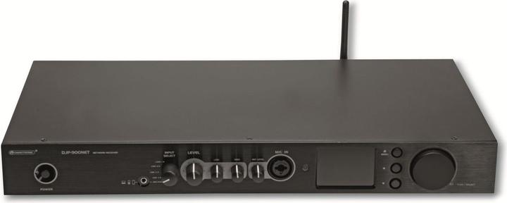 Actual product image Omnitronic DJP-900NET Internet Radio HiFi Tuner Bluetooth®, DAB+, Internet Radio, WLAN (Tube preamplifier)