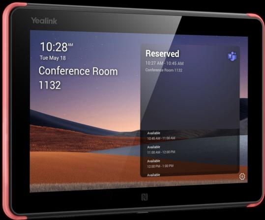 Produktbild Yealink RoomPanel E2, Black 8" room (1280 x 800 Pixel, 8")