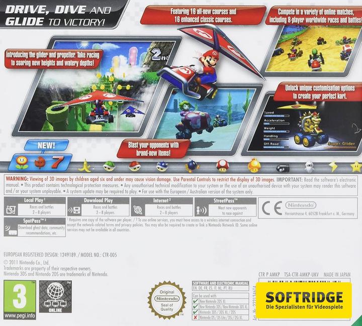 Immagine prodotto Nintendo Gioco per 3DS Mario Kart 7 (3DS, EN)