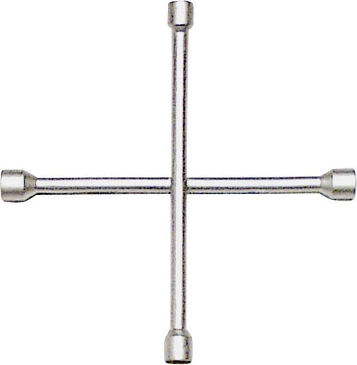 Image du produit Mannesmann Clé en croix, chrome-vanadium, rigide, 17, 19, 22 mm, 13/1