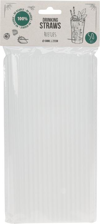 Actual product image Champ Drinking Straw Set 50 pcs. (50 x)