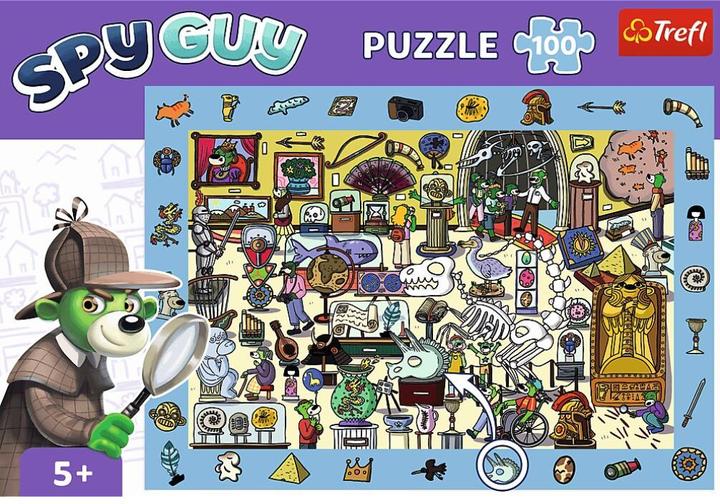 Actual product image Trefl Puzzle 100 - Spy Guy - Museum (100 pieces)