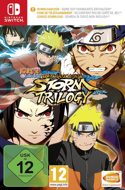 Image du produit Bandai Namco Naruto Shippuden Ultimate Ninja Storm Trilogy (Code in a Box) (Switch, Switch Lite, Switch OLED, EN)
