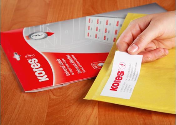 Produktbild Kores Universal-Etiketten