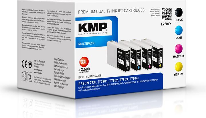 Immagine prodotto KMP Tinte sostituito 79XL (T79014,T7902, T7903,T7904) (M, FC, C, Y)