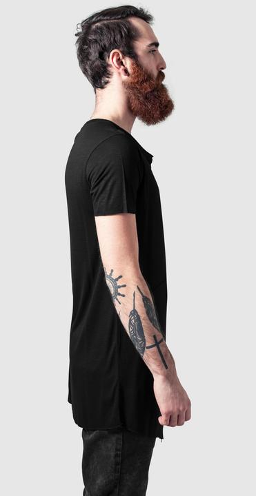 Image du produit Urban Classics Long Open Edge Front Zip Tee (L)