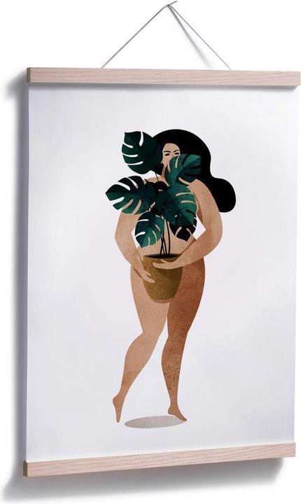Image du produit Trenddeko La femme nue (30 x 40 cm)