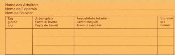 Produktbild Favorit Wochen Rapport (100 x)
