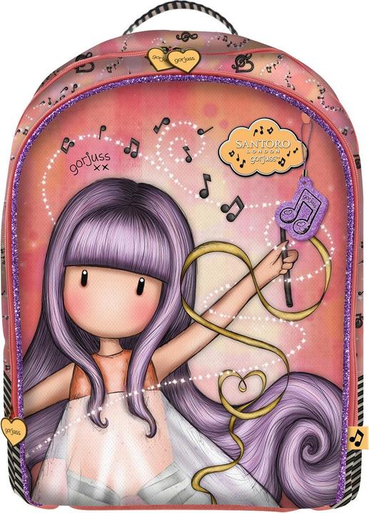 Gorjuss Schulrucksack Little Dancer Little dancer Lachsfarben (32 x 45 x 13.5 cm)