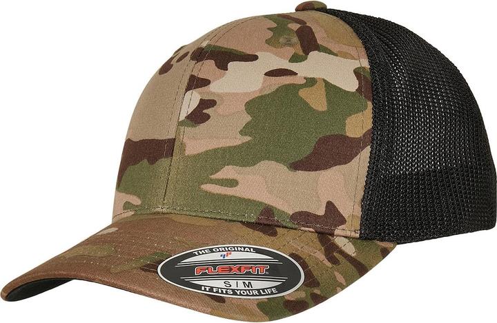 Immagine prodotto Flexfit Cappellino da Camionista Camo Adulto Unisex (Taglia unica)