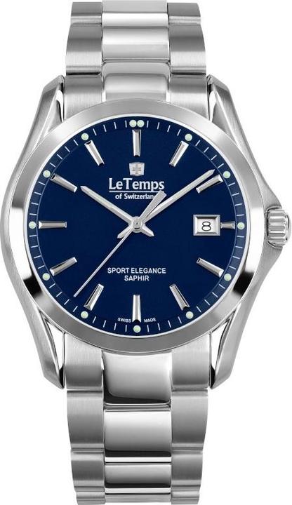 Immagine prodotto Le Temps Eleganza sportiva (Orologio da polso analogico, 41 mm)