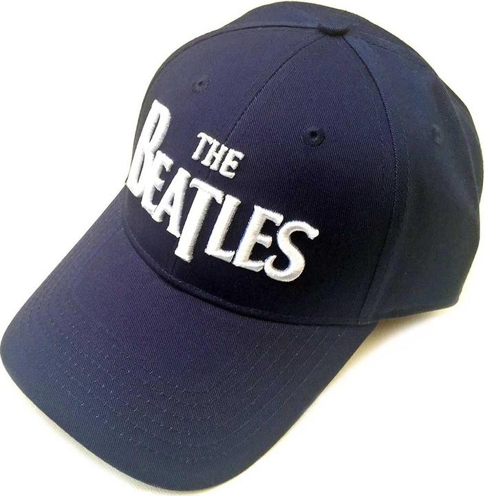Produktbild The Beatles Beatles White Drop T Logo Navy Baseball Cap