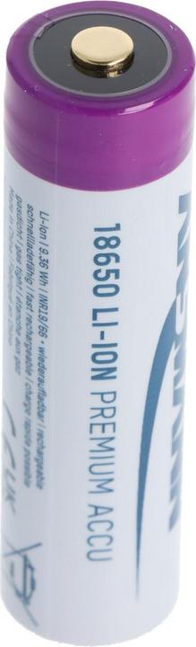 Actual product image Ansmann 18650 battery, protected battery by safety circuitry (1 pcs., 18650, 2600 mAh)