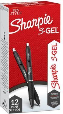 Image du produit Sharpie Stylo gel 0,7 mm, rouge, 12 pièces (Rouge, 12 x)