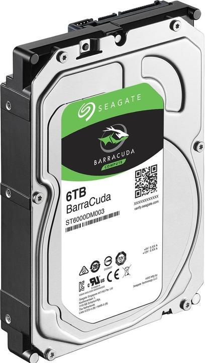 Actual product image Seagate BarraCuda (6 TB, 3.5", SMR)