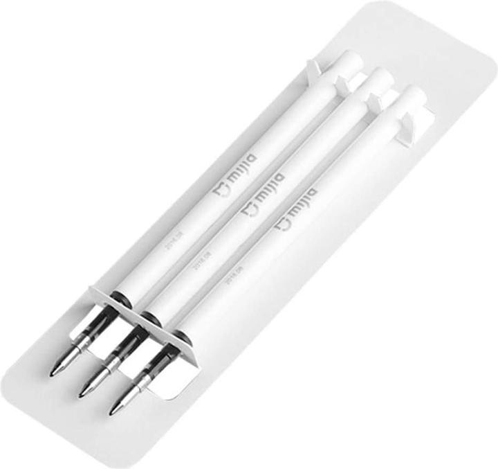 Produktbild Xiaomi Mi Rollerball Pen Mine (Weiss, Schwarz, 3 x)