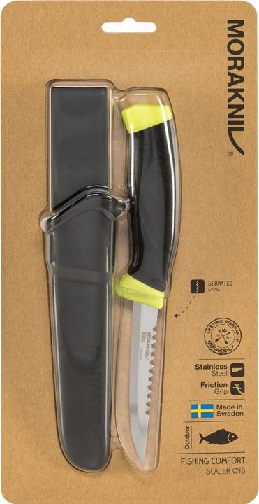 Immagine prodotto Morakniv Coltello di sopravvivenza pesca Comfort Scaler 098 (S) (9.80 cm)