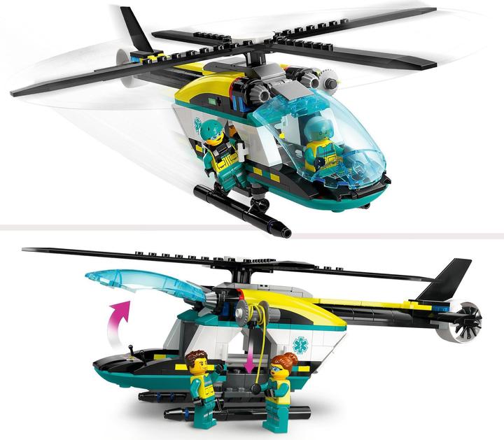 Produktbild LEGO Rettungshubschrauber (60405, LEGO City)