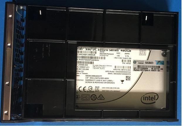 Image du produit HPE 400GB SATA 6G LFF RI DS LP SSD (400 Go, 3.5")