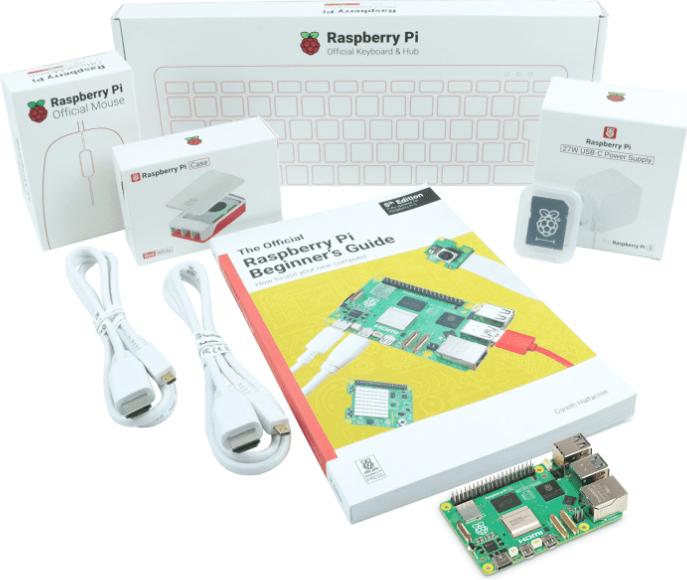 Actual product image Raspberry Pi Official 5 Desktop Kit - 4GB (FR)