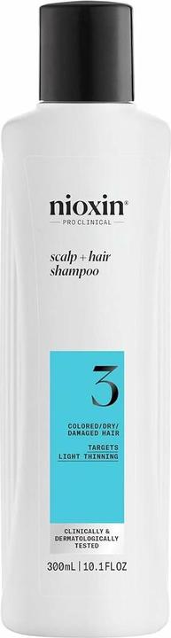 Immagine prodotto Nioxin Sistema 3 Shampoo detergente per capelli fini e diradati dal colore (300 ml, Shampoo liquido)