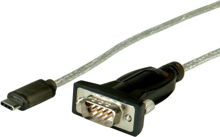 Actual product image Roline USB type C - DB-9 (1.80 m, Parallel (printer))