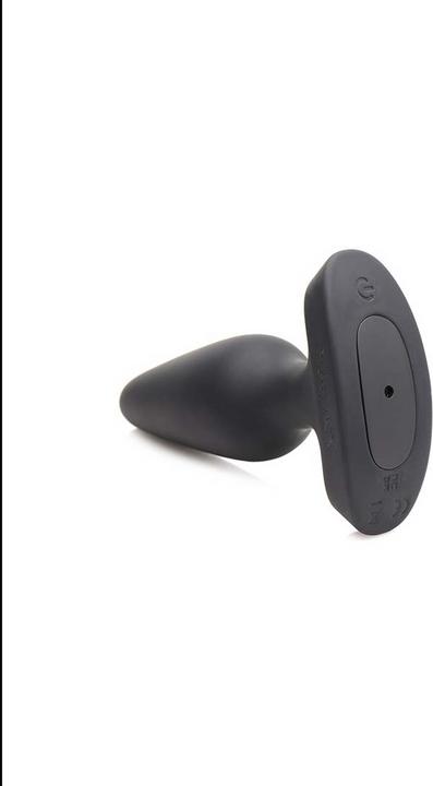 Actual product image XR Brands Laser Fuck Me Medium Anal Plug with Remote Control