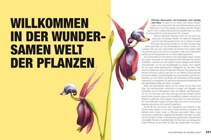 Actual product image Kuriose Pflanzen (German, Michael Perry, Reinhard Ferstl, DK Publishing House, 2023)